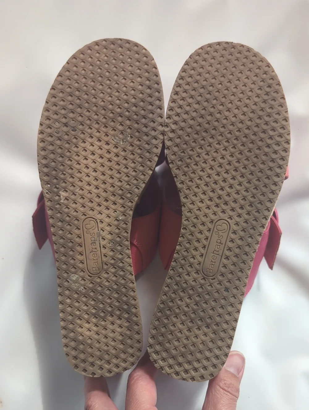 Baretraps Womens Sandals Wedge Pink Punch Sydney Coquette Cottagecore Dainty 6.5